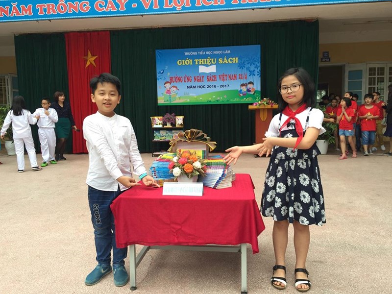 Trường Tiểu học Ngọc Lâm tổ chức các hoạt động hưởng ứng
 “Ngày sách Việt Nam”
